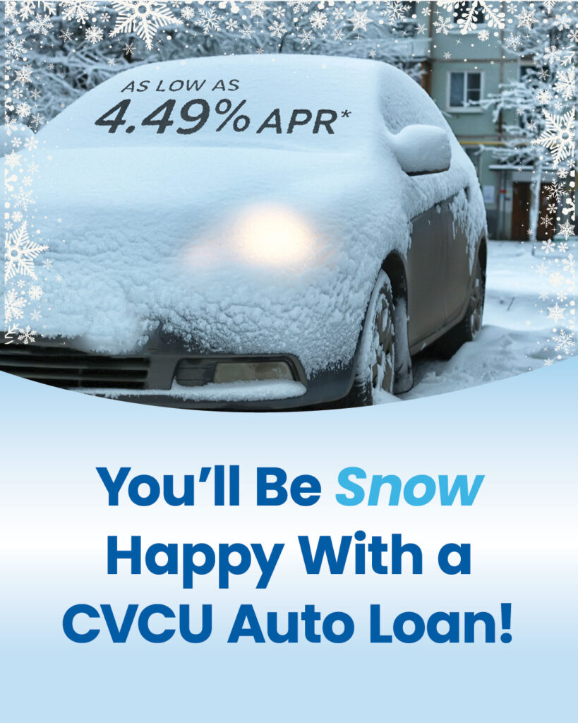 CVCU Winter Auto Loan 1080x1350 SM graphic